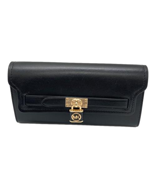 MICHAEL KORS（マイケルコース）MICHAEL KORS (マイケルコース) 長財布 ブラックの古着・服飾アイテム