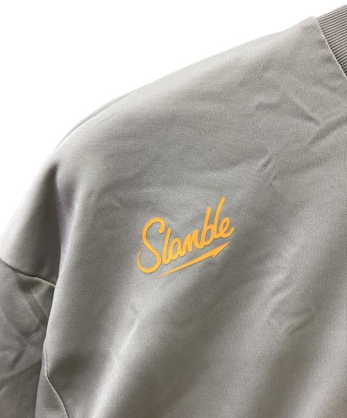 SLAMBLE（スランボー）SLAMBLE (スランボー) 半袖カットソー ライトグレー サイズ:Mの古着・服飾アイテム
