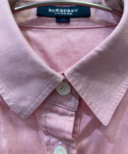 BURBERRY（バーバリー）BURBERRY (バーバリー) 長袖シャツ ピンク サイズ:38の古着・服飾アイテム