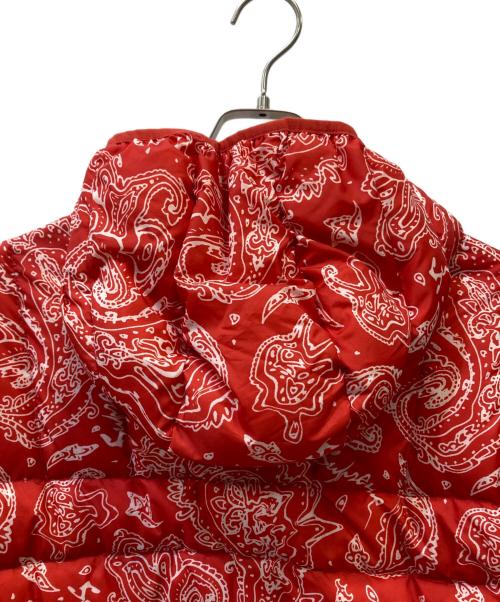 SUPREME（シュプリーム）SUPREME (シュプリーム) ダウンアノラックパーカー レッド サイズ:Mの古着・服飾アイテム