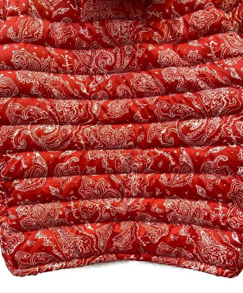 SUPREME（シュプリーム）SUPREME (シュプリーム) ダウンアノラックパーカー レッド サイズ:Mの古着・服飾アイテム