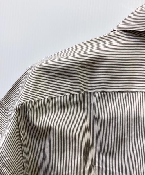 ISSEY MIYAKE MEN（イッセイミヤケメン）ISSEY MIYAKE MEN (イッセイミヤケメン) 長袖シャツ ホワイト×グレー サイズ:Mの古着・服飾アイテム