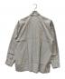 ISSEY MIYAKE MEN (イッセイミヤケメン) 長袖シャツ ホワイト×グレー サイズ:M：12000円