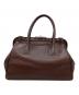 PRADA (プラダ) ドクターズバッグ ブラウン：40000円