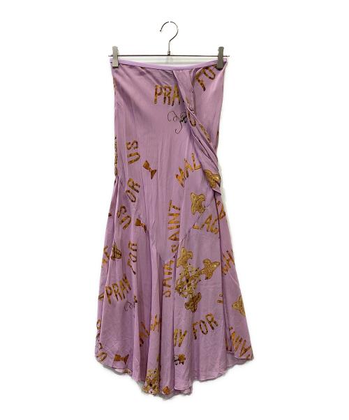 Simone Rocha（シモーネ ロシャ）Simone Rocha (シモーネ ロシャ) スカート バイオレット サイズ:UK6の古着・服飾アイテム