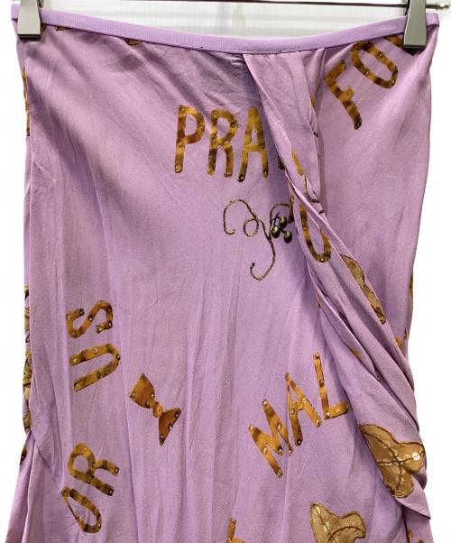 Simone Rocha（シモーネ ロシャ）Simone Rocha (シモーネ ロシャ) スカート バイオレット サイズ:UK6の古着・服飾アイテム