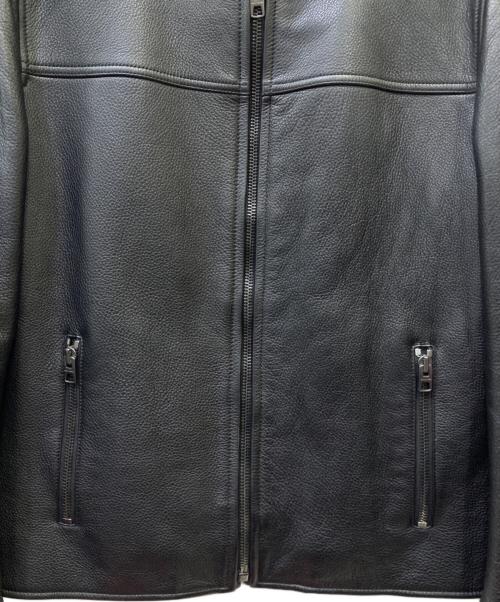 COACH（コーチ）COACH (コーチ) ライダースジャケット ブラック サイズ:Mの古着・服飾アイテム