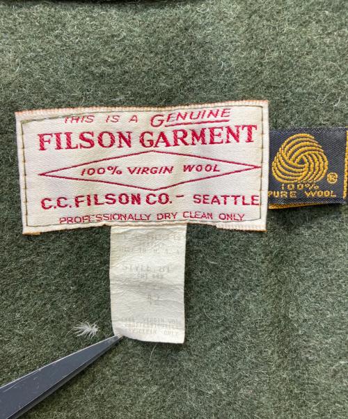 FILSON GARMENT（フィルソン ガーメント）FILSON GARMENT (フィルソン ガーメント) コート グリーン サイズ:42の古着・服飾アイテム