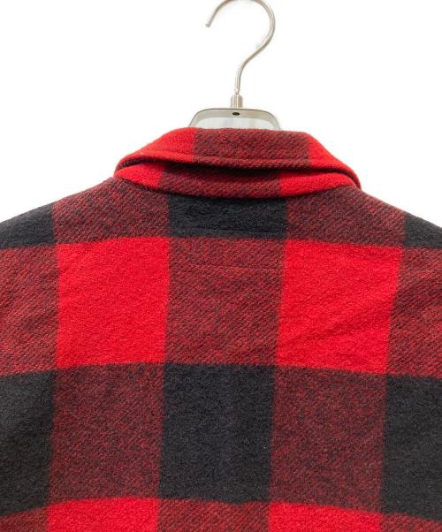 BEMIDJI WOOLEN MILLS（ベミジウーレンミルズ）BEMIDJI WOOLEN MILLS (ベミジウーレンミルズ) シャツジャケット レッド サイズ:Lの古着・服飾アイテム