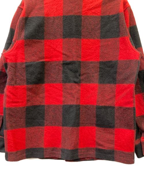 BEMIDJI WOOLEN MILLS（ベミジウーレンミルズ）BEMIDJI WOOLEN MILLS (ベミジウーレンミルズ) シャツジャケット レッド サイズ:Lの古着・服飾アイテム