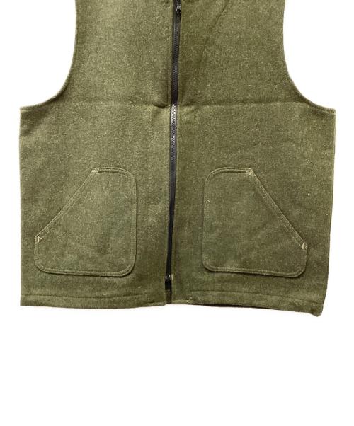 FILSON GARMENT（フィルソン ガーメント）FILSON GARMENT (フィルソン ガーメント) ベスト オリーブ サイズ:XLの古着・服飾アイテム