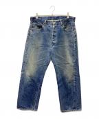 LEVI'Sリーバイス）の古着「デニムパンツ 80’s/66後期/ボタン裏6/赤耳」