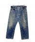 LEVI'S（リーバイス）の古着「デニムパンツ 80’s/66後期/ボタン裏6/赤耳」