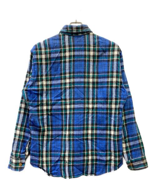 big mac（ビッグマック）big mac (ビッグマック) 長袖シャツ ブルー サイズ:Mの古着・服飾アイテム