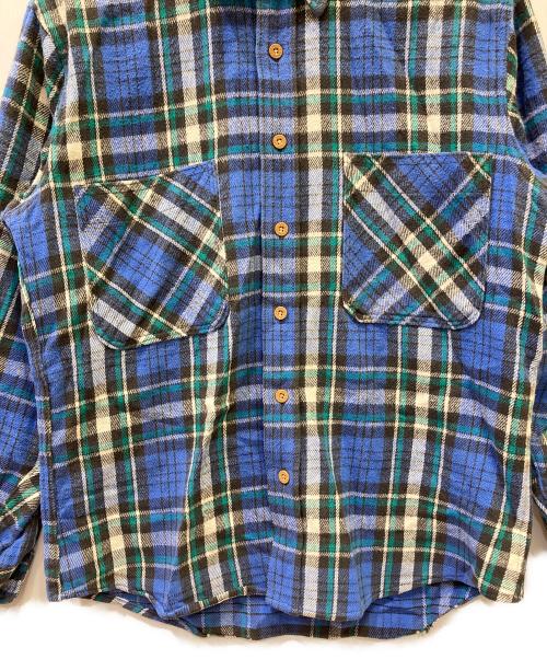 big mac（ビッグマック）big mac (ビッグマック) 長袖シャツ ブルー サイズ:Mの古着・服飾アイテム