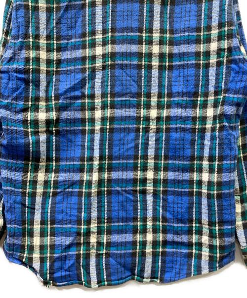 big mac（ビッグマック）big mac (ビッグマック) 長袖シャツ ブルー サイズ:Mの古着・服飾アイテム