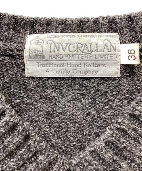 INVERALLAN（インバーアラン）INVERALLAN (インバーアラン) 厚手ニット グレー サイズ:38の古着・服飾アイテム