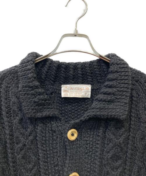 INVERALLAN（インバーアラン）INVERALLAN (インバーアラン) 厚手ニット ブラック サイズ:不明の古着・服飾アイテム