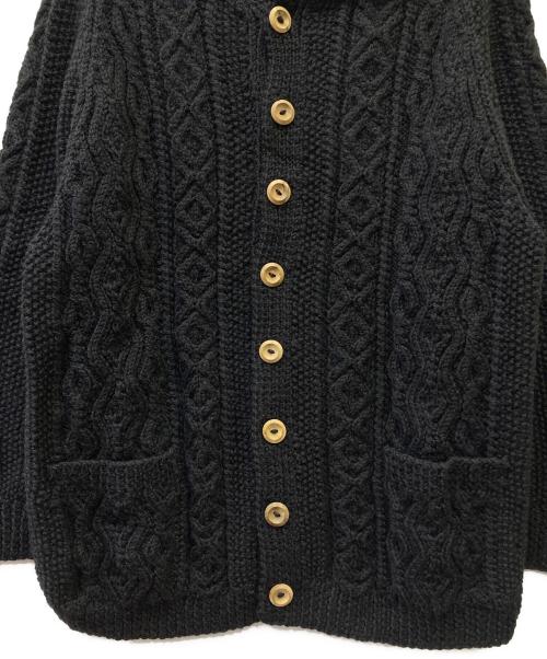 INVERALLAN（インバーアラン）INVERALLAN (インバーアラン) 厚手ニット ブラック サイズ:不明の古着・服飾アイテム