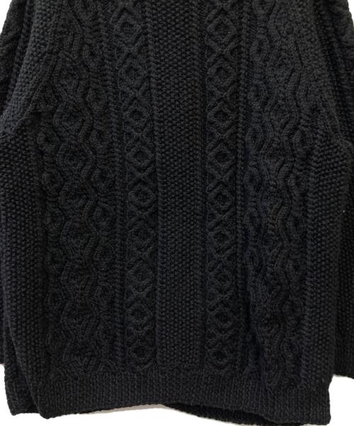 INVERALLAN（インバーアラン）INVERALLAN (インバーアラン) 厚手ニット ブラック サイズ:不明の古着・服飾アイテム