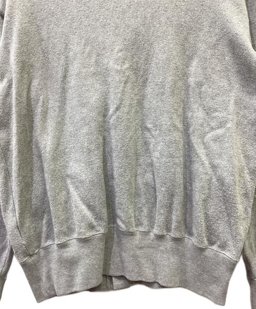 A BATHING APE（アベイシングエイプ）A BATHING APE (ア ベイシング エイプ) 厚手カーディガン グレー サイズ:Mの古着・服飾アイテム