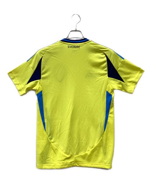 adidas（アディダス）adidas (アディダス) サッカーウェア(トップス) イエロー サイズ:Mの古着・服飾アイテム