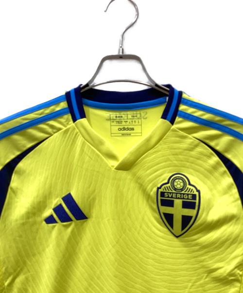 adidas（アディダス）adidas (アディダス) サッカーウェア(トップス) イエロー サイズ:Mの古着・服飾アイテム