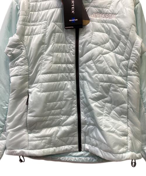 adidas（アディダス）adidas (アディダス) パデッドジャケット ブルー サイズ:L 未使用品の古着・服飾アイテム