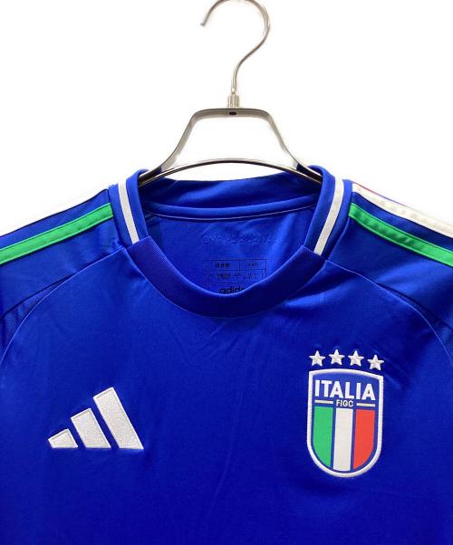 adidas（アディダス）adidas (アディダス) サッカーウェア(トップス) ブルー サイズ:M 未使用品の古着・服飾アイテム