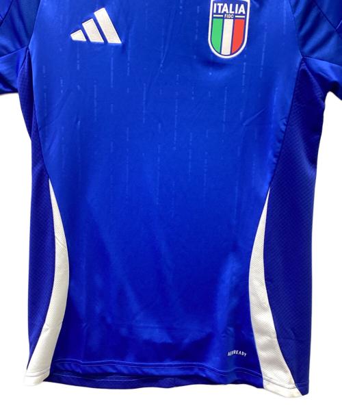 adidas（アディダス）adidas (アディダス) サッカーウェア(トップス) ブルー サイズ:M 未使用品の古着・服飾アイテム