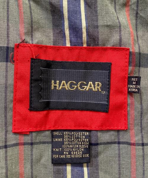 HAGGAR（ハガー）HAGGAR (ハガー) スイングトップ レッド サイズ:Mの古着・服飾アイテム