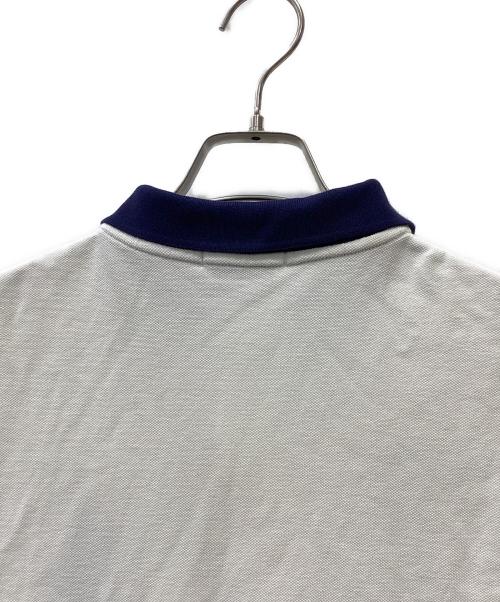 POLO RALPH LAUREN（ポロ・ラルフローレン）POLO RALPH LAUREN (ポロ・ラルフローレン) ポロシャツ ホワイト×ネイビー サイズ:Mの古着・服飾アイテム