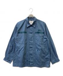 WTAPS（ダブルタップス）の古着「シャツジャケット」｜ブルー