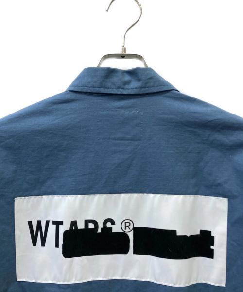 WTAPS（ダブルタップス）WTAPS (ダブルタップス) シャツジャケット ブルー サイズ:Mの古着・服飾アイテム