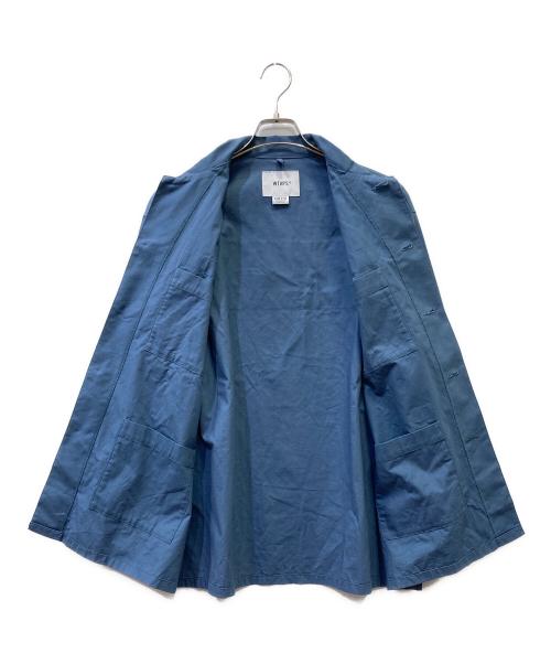 WTAPS（ダブルタップス）WTAPS (ダブルタップス) シャツジャケット ブルー サイズ:Mの古着・服飾アイテム