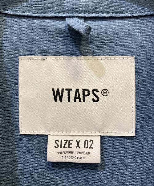 WTAPS（ダブルタップス）WTAPS (ダブルタップス) シャツジャケット ブルー サイズ:Mの古着・服飾アイテム