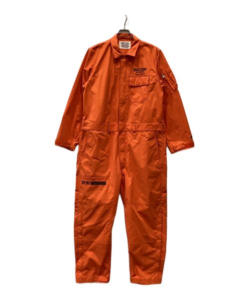 AVIREX（アヴィレックス）AVIREX (アヴィレックス) オールインワン オレンジ サイズ:Lの古着・服飾アイテム