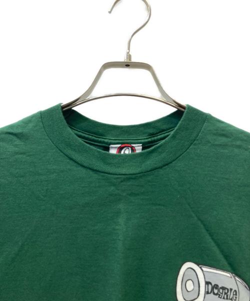 DOGPILE（ドッグパイル）DOGPILE (ドッグパイル) 半袖カットソー グリーン サイズ:Lの古着・服飾アイテム