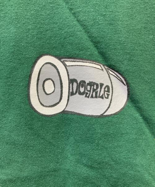 DOGPILE（ドッグパイル）DOGPILE (ドッグパイル) 半袖カットソー グリーン サイズ:Lの古着・服飾アイテム