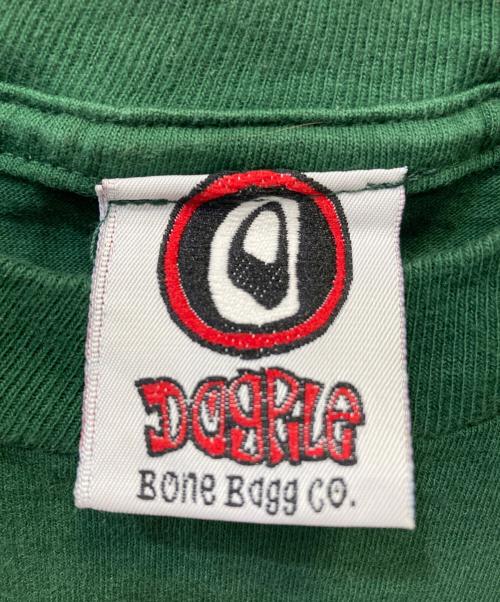 DOGPILE（ドッグパイル）DOGPILE (ドッグパイル) 半袖カットソー グリーン サイズ:Lの古着・服飾アイテム