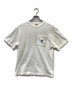 HUMAN MADEヒューマンメイド）の古着「半袖カットソー」｜ホワイト