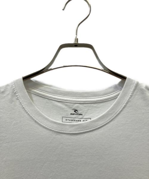 RIP CURL（リップカール）RIP CURL (リップカール) 半袖カットソー ホワイト サイズ:Mの古着・服飾アイテム