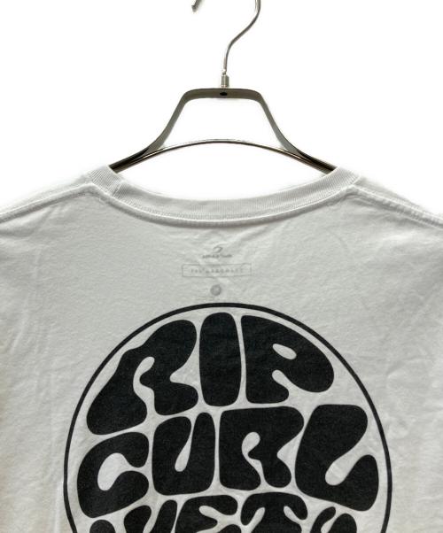 RIP CURL（リップカール）RIP CURL (リップカール) 半袖カットソー ホワイト サイズ:Mの古着・服飾アイテム