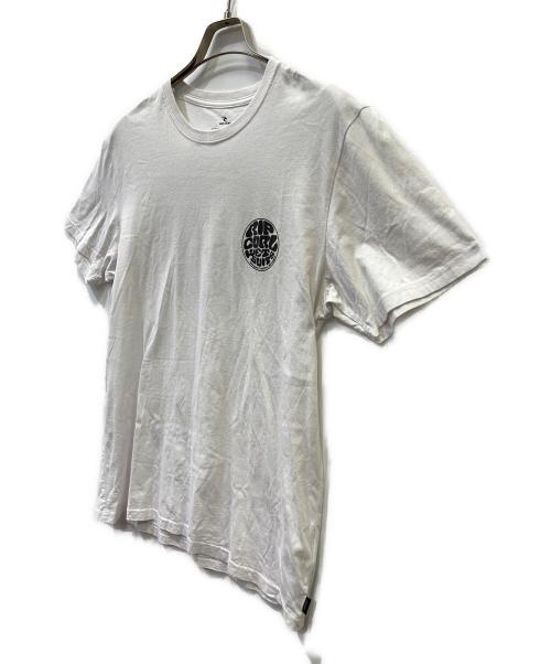 RIP CURL（リップカール）RIP CURL (リップカール) 半袖カットソー ホワイト サイズ:Mの古着・服飾アイテム
