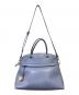 中古・古着 FURLA (フルラ) 2WAYバッグ スカイブルー：7000円