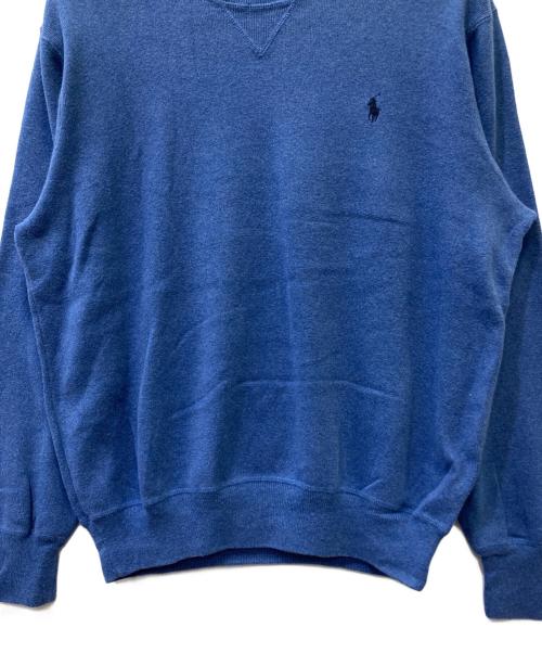 POLO RALPH LAUREN（ポロ・ラルフローレン）POLO RALPH LAUREN (ポロ・ラルフローレン) 長袖カットソー ブルー サイズ:Lの古着・服飾アイテム