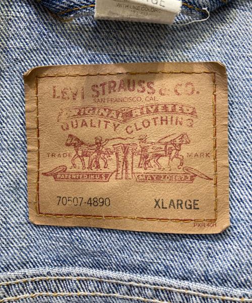 LEVI'S（リーバイス）LEVI'S (リーバイス) ジャケット ブルー サイズ:XLの古着・服飾アイテム