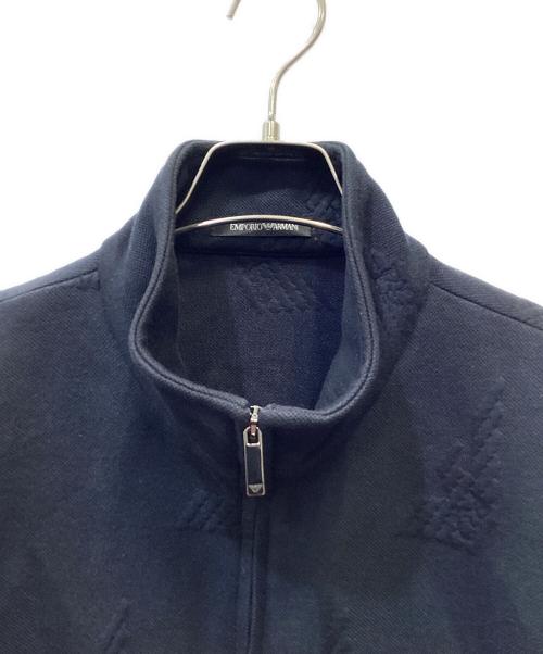EMPORIO ARMANI（エンポリオアルマーニ）EMPORIO ARMANI (エンポリオアルマーニ) ジップジャケット ブラック サイズ:48の古着・服飾アイテム