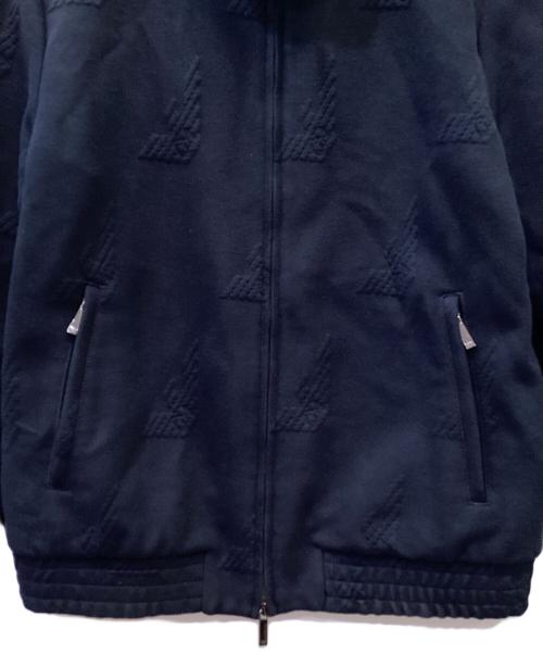 EMPORIO ARMANI（エンポリオアルマーニ）EMPORIO ARMANI (エンポリオアルマーニ) ジップジャケット ブラック サイズ:48の古着・服飾アイテム