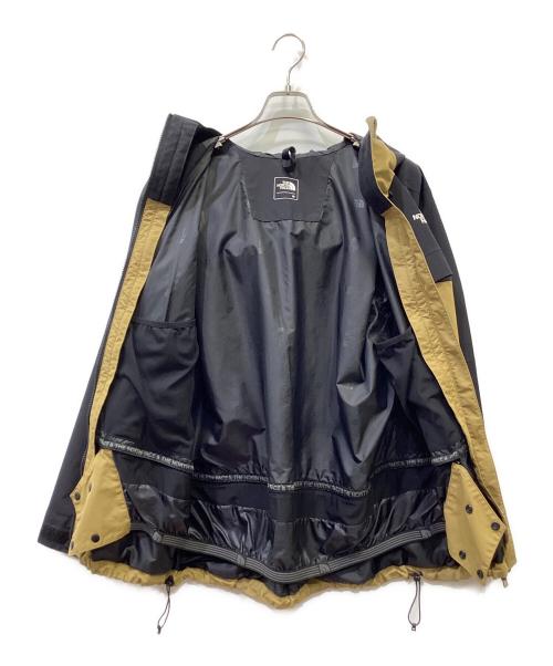 THE NORTH FACE（ザ ノース フェイス）THE NORTH FACE (ザ ノース フェイス) フォーバレルトリクライメイトジャケット ベージュ×ブラック サイズ:Mの古着・服飾アイテム